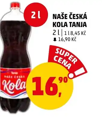 Penny Market NAŠE ČESKÁ KOLA TANJA 2L nabídka