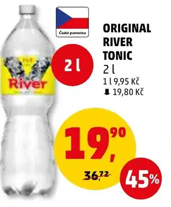 Penny Market ORIGINAL RIVER TONIC 2L nabídka