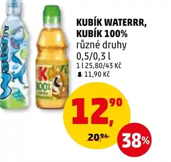 Penny Market KUBÍK WATERRR, KUBÍK 100% nabídka