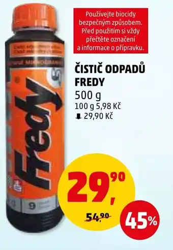 Penny Market ČISTIČ ODPADŮ FREDY nabídka