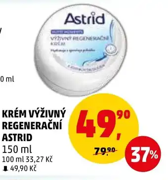 Penny Market KRÉM VÝŽIVNÝ REGENERAČNÍ ASTRID nabídka