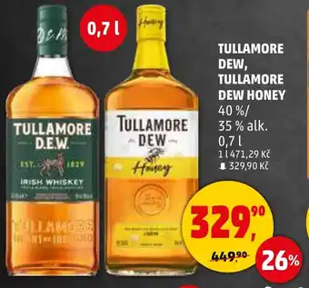 Penny Market TULLAMORE DEW, TULLAMORE DEW HONEY 40 % 0.7L nabídka