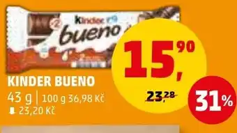 Penny Market KINDER BUENO nabídka