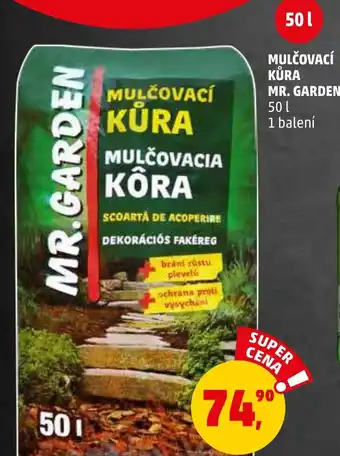 Penny Market MULČOVACÍ KŮRA MR. GARDEN nabídka