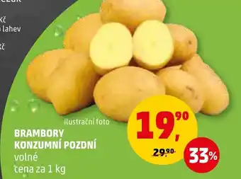 Penny Market BRAMBORY KONZUMNÍ POZDNÍ nabídka