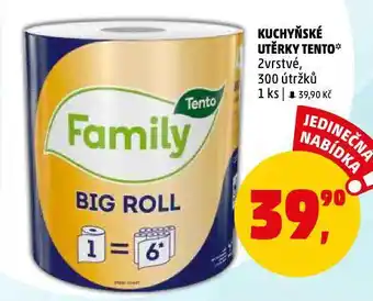 Penny Market Tento kuchyňské utěrky nabídka