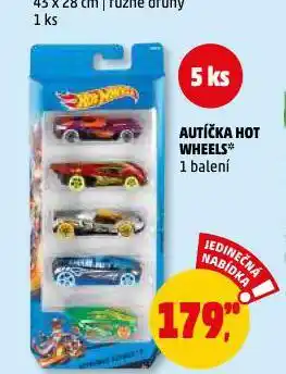 Penny Market Autíčka hot wheels nabídka