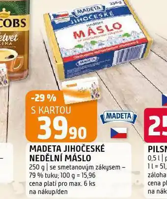 Terno Jihočeské máslo nabídka