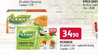 Terno Pickwick čaj nabídka