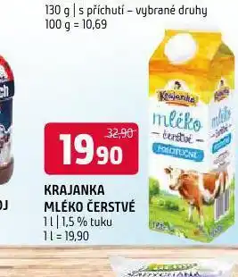 Terno Krajanka čerstvé mléko nabídka