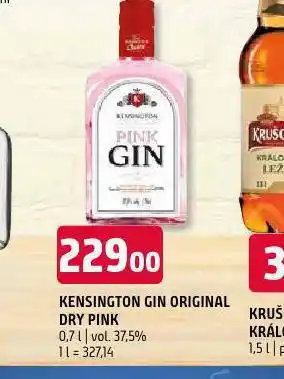 Terno Kensington gin nabídka