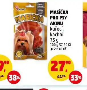 Penny Market Masíčka pro psy akinu nabídka