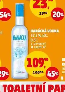 Penny Market Hanácká vodka nabídka