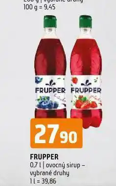 Terno Frupper sirup nabídka