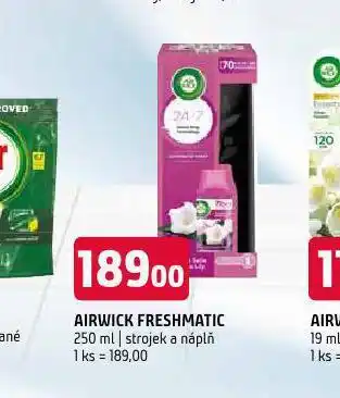 Terno Airwick osvěžovač vzduchu nabídka