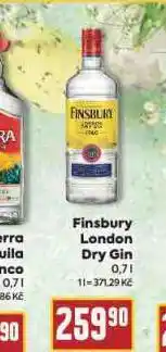 Billa Finsbury london dry gin nabídka