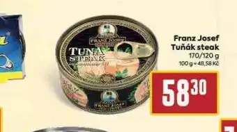 Billa Franz josef tuňák steak nabídka