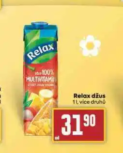 Billa Relax džus nabídka