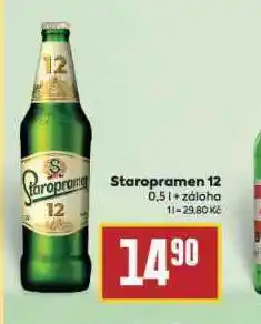 Billa Pivo staropramen nabídka