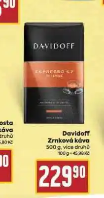 Billa Káva davidoff nabídka