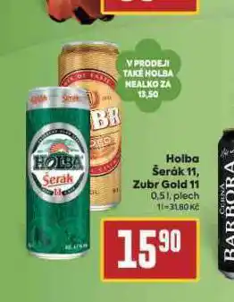 Billa Pivo holba nabídka