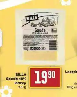Billa Gouda sýr nabídka