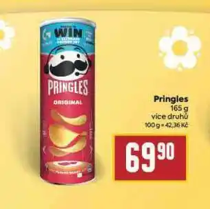 Billa Pringles nabídka