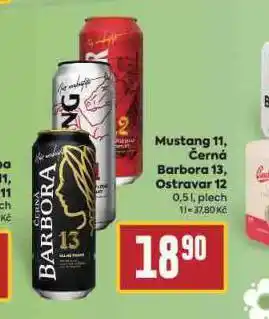 Billa Pivo černá barbora nabídka