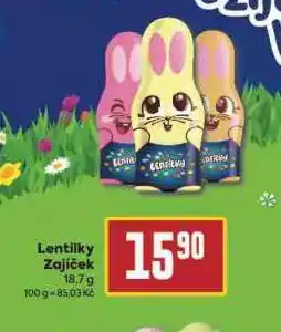 Billa Lentilky zajíček nabídka