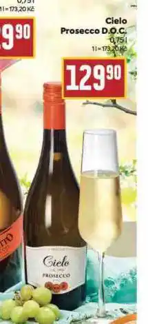 Billa Cielo prosecco nabídka
