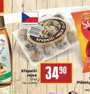Billa Křepelčí vejce nabídka