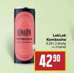 Billa Loklok kombucha nabídka