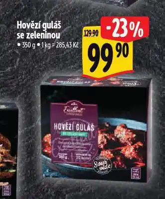 Albert Hovězí guláš se zeleninou nabídka