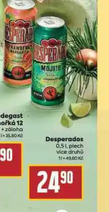 Billa Desperados nabídka
