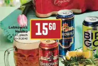 Billa Pivo lobkowicz nealko nabídka