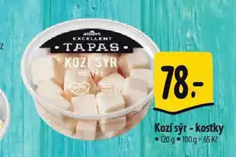 Albert Kozí sýr - kostky nabídka