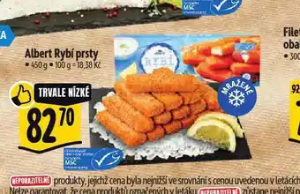 Albert Albert rybí prsty nabídka