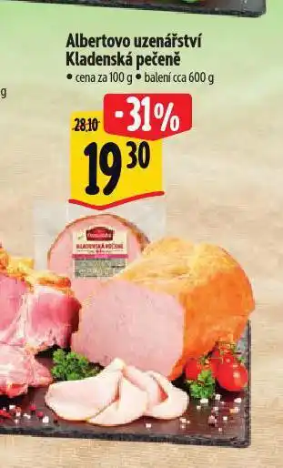 Albert Kladenská pečeně nabídka