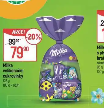 Globus Milka velikonoční cukrovinky nabídka