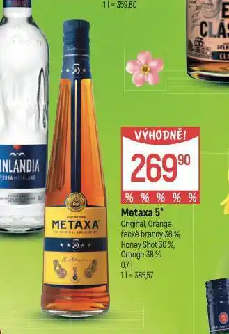 Globus Metaxa 5 nabídka