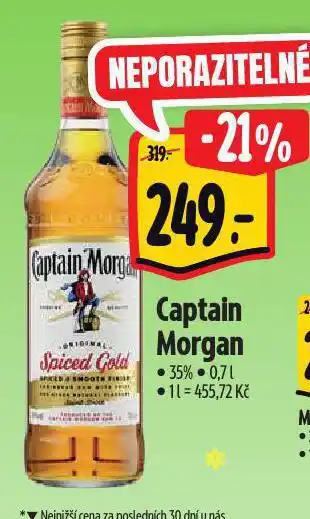 Albert Captain morgan nabídka
