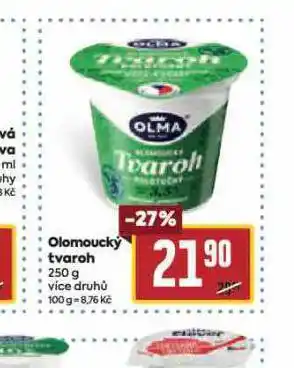 Billa Olomoucký tvaroh nabídka
