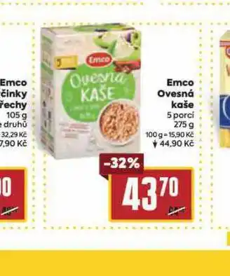 Billa Emco ovesná kaše nabídka