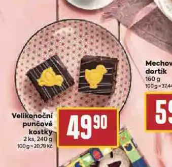 Billa Velikonoční punčové kostky nabídka