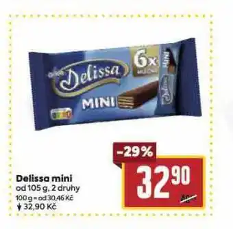 Billa Delissa mini nabídka