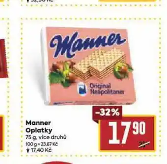 Manner oplatky