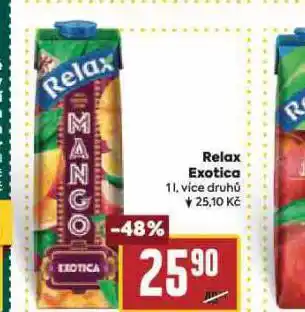 Billa Relax exotica nabídka