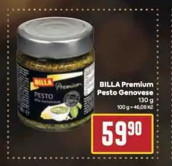 Billa Billa premium pesto genovese nabídka