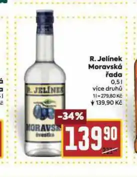 Billa R. jelínke moravská řada nabídka