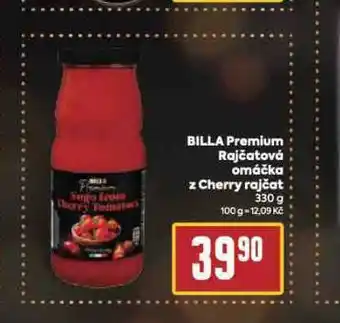 Billa premium rajčatová omáčka z cherry rajčat